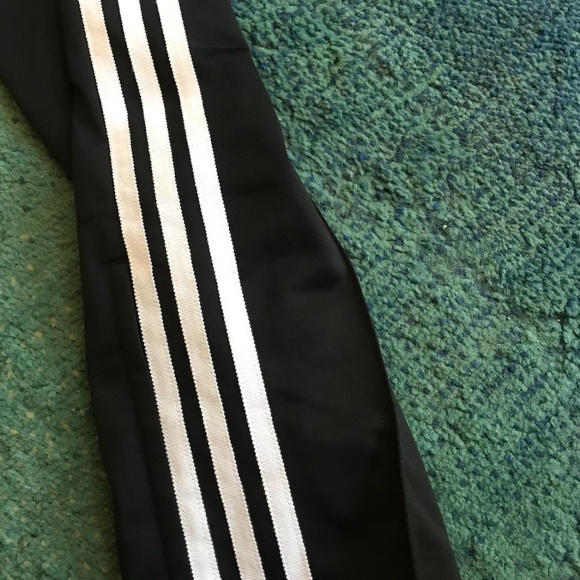 Adidas Cropped Three Stripe Track Pants - Picture 6 of 6